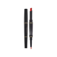 Crayon à lèvres double embout OEM/ODM, waterproof, longue tenue, hydratant, 2-en-1, tube fin, rouge à lèvres et crayon contour des lèvres, marque blanche