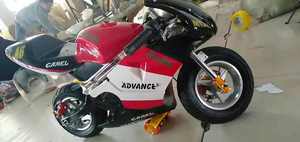 Surron X-Scooter Dirt Bike para niños, <span class=keywords><strong>Mini</strong></span> moto <span class=keywords><strong>Chopper</strong></span>, edición negra, <span class=keywords><strong>49Cc</strong></span>, novedad - Product Image 5