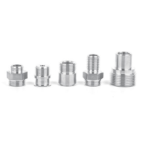 Pièces de précision usinées sur mesure en acier inoxydable, tournage, filetage M50, profondeur 50 mm, rugosité de surface 1,6 m - Product Image 1