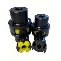 Direct usine 45 #   Jeu de coupleurs à mâchoires en acier, type vis, coupleur d'arbre flexible, OEM personnalisé