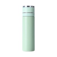 Tasse Cadeau en Acier Inoxydable Isolée Sous Vide Résistante à la Chaleur et aux Hautes Températures avec Séparation Thé-Eau et Couvercle à Ouverture Facile