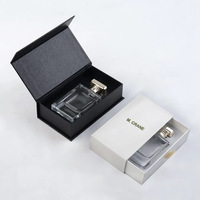 2025 Luxury Rectangular Exquisite Perfume Gift Box Creative Flip-Top Sponge Liner Matt Lamination Recycled Materials Paper
