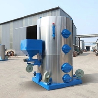 Boiler Generator Uap Berbahan Bakar Serpihan Kayu LHG 700kg untuk Produksi Pakan