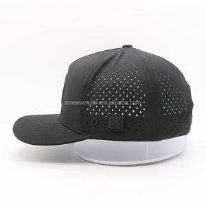 Casquette de baseball en popeline Oxford 100% polyester avec motif à pois et broderie à la main, design unisexe tendance hip-hop style streetwear - Product Image 2