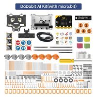 Kit de blocs de construction programmables DadaBit AI Micro:bit avec vision IA, robot éducatif STEM pour enfants, codage MakeCode/Python