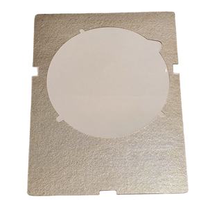 Grande fourniture de joint de mica isolant en feuille de mica de forme spéciale <span class=keywords><strong>plaque</strong></span> de mica pour <span class=keywords><strong>four</strong></span> à micro-ondes à haute température - Product Image 5