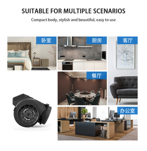 พัดลมระบายอากาศอุตสาหกรรม AC 220~240V/50Hz แบบหลายช่องลม ใบพัดพลาสติก ติดตั้งในท่อ รองรับ OEM ODM - Product Image 6