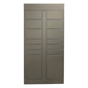 邮政快递电子商务最后一英里金属储物柜负责人自助取货电子智能包裹递送智能储物柜 - Product Image 5