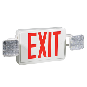 FEITUO Panneau de signalisation LED de sortie à double tête haute luminosité avec batterie de secours et fonction d'opération automatique pour entrepôt - Product Image 3