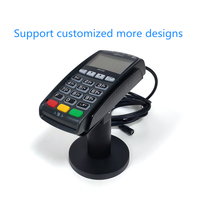 Ingenico IPP320 Pos Terminal Card Display Stand Support de système Pos à rotation antivol pour comptoir/caisse/exposition