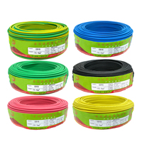 Câble électrique souple en cuivre toronné 450/750V pour la construction, modèle EBVR, vente chaude