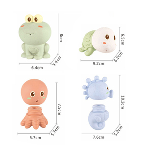 <span class=keywords><strong>Jouet</strong></span> <span class=keywords><strong>de</strong></span> <span class=keywords><strong>bain</strong></span> pour bébé, pulvérisateur d'eau, animaux marins, PVC souple, <span class=keywords><strong>jouet</strong></span> flottant éducatif, été, <span class=keywords><strong>interactif</strong></span> parent-enfant, baignoire, logo personnalisé MY TOYS - Product Image 5