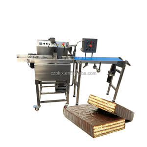 Machine d'enrobage pour snacks soufflés au maïs et au riz, petits gâteaux au chocolat, beignets, biscuits et gâteaux - Product Image 6