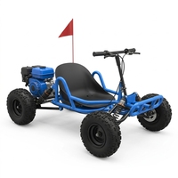 Kart à essence tout-terrain pour adultes, monoplace, buggy de course à 4 roues, moteur 200cc 4 temps, tout-terrain, directement de l'usine