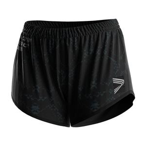 Shorts de sport pour femme de bonne qualité, à séchage rapide, avec bande large, pour fitness, yoga, boxe et entraînement, effet push-up fessier - Product Image 1