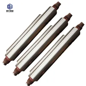 Intermediate rolls for metal rolling mills