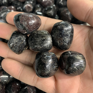 Cristalli Curativi all'Ingrosso, Pietre Naturali di <span class=keywords><strong>Granato</strong></span> Rosso Levigate per Decorazione - Product Image 4