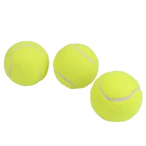Großhandel billig benutzer definierte Logo profession elle hochwertige weiche High Bounce aufblasbare Training Tennisbälle