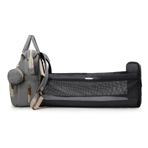 Sac à dos imperméable pour bébé, grande capacité, sac à langer convertible pour maman, idéal pour les voyages - Product Image 1