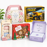Boîtes d'emballage rigides en papier recyclables haut de gamme, imprimées sur mesure pour les cadeaux de détail, les fleurs, le thé et les produits grand public dans le monde entier