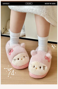 รองเท้าแตะผ้าฝ้ายผ้าใบที่ทนทานเย็บเสริมพื้นยางกันลื่นรองเท้าในบ้านกลางแจ้งสำหรับใช้ในทุกฤดูกาล - Product Image 3