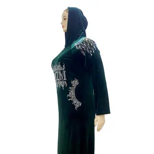 New Muslim Dress Women Diamond-Encrusted European And African Dress Shalwar Kameez For Women