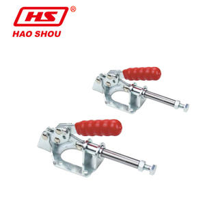 Manufacturer Supplies Heavy Duty HS-302-FM Push-Pull <b>Quick</b>-Release <b>Clamps</b> Adjustable Metal Steel Lined for Inch Measurement - Product Image 2