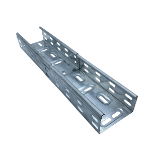Meistverkaufter Angepasster Belüfteter Kabelkanal in Verschiedenen Größen für den Außenbereich, Perforierter Stahl HDG Feuerfester Kabelkanal zur Kabelführung - Product Image 2