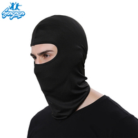 Couleur pure Logo personnalisé cagoule personnalisé Sport de plein air hiver coupe-vent crâne masque cagoule été Protection masques masques