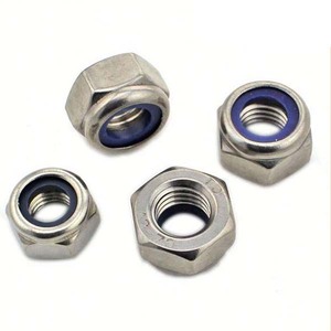 Trung Quốc Nhà sản xuất din985 din982 mạ kẽm M5 M6 M8 M10 M12 <span class=keywords><strong>nylock</strong></span> Nut Nylon chèn khóa các loại hạt - Product Image 5