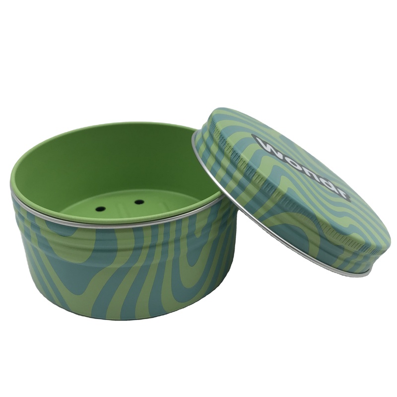 Factory Direct Sale Round Metal Packaging