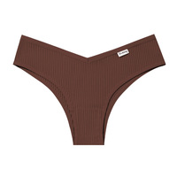 Vente en gros 2026, string pour femmes respirant à taille basse, culotte sans couture pour femmes, couleur unie, string pour femmes
