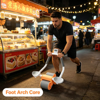 Rodillo Abdominal de Rebote Automático para Adultos, Equipo de Fitness para el Hogar, para Tonificar y Reducir Grasa Abdominal y de Cintura