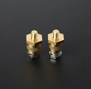 Brass Car <b>Battery</b> Terminal Connector 6mm 8mm Automotive Cable Connector CNC Machined <b>Auto</b> Parts - Product Image 3