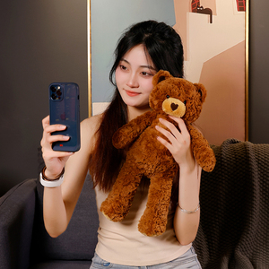 Nuevos juguetes de oso, juguetes de peluche con animales de peluche, juguete de peluche suave, regalo de cumpleaños para niños, almohada para <span class=keywords><strong>dormir</strong></span> - Product Image 2