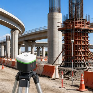 เครื่องมือสำรวจแบบหลายระบบดาวเทียม Alpha 30 RTK รุ่นฐาน A90 โมดูล IP67 รองรับ 4G/WiFi/บลูทูธ 1408 - Product Image 3