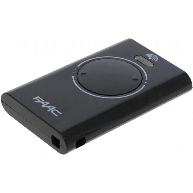 Faac Remote Control Slh Lr Black 2 Channel Xt2 433 Mhz Rolling Code For Gate Operators