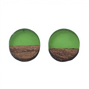 Boutons en résine blancs décoration écologique Style rond tige vêtements indiens 2/4 trous chemise manteau naturel de haute qualité en bois - Product Image 1