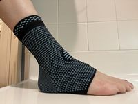 Attelle de cheville à compression douce en SPANDEX NYLON, vente chaude directe usine, à lacets pour la course et la protection au basketball