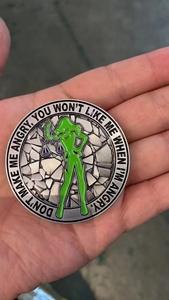 铝合金3D选项胶印紫外丝网数码印刷圆形铸造耐用产品1 2 4色定制50件 - Product Image 5