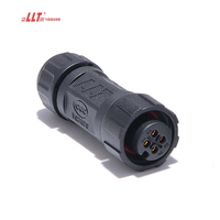 Connecteur d'aviation étanche IP68 pour câble électrique 4 broches M12, 2, 3, 5, 6, 7, 8 broches