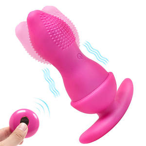 Mainan seks pengendali jarak jauh merangsang <span class=keywords><strong>vagina</strong></span> besar Anal <span class=keywords><strong>Plug</strong></span> butt <span class=keywords><strong>plug</strong></span> tersembunyi portabel vibes untuk wanita - Product Image 1