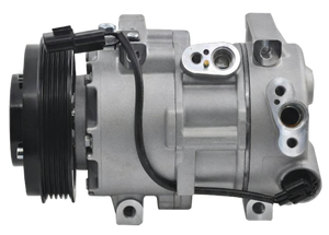 Nuovo Compressore per Aria Condizionata Auto DVE9 Marca ZH, Ricambio per Accent/i20/<span class=keywords><strong>Kia</strong></span> <span class=keywords><strong>Rio</strong></span> 2011-2017 12V OE 97701C7000 - Product Image 2