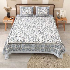Tùy chỉnh ban đầu được thực hiện màu hồng Twill bông đôi bedsheet 108x108 inch Vua Kích thước miễn phí Doanh được trang bị tấm phẳng thiết kế hoa" - Product Image 3