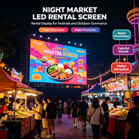 Écran LED géant portable d'extérieur à haute luminosité avec protection IP65, garantie de 2 ans et lisible en plein soleil