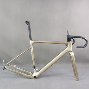 <span class=keywords><strong>Cuadro</strong></span> de bicicleta BB86 freno de disco grava <span class=keywords><strong>cuadro</strong></span> de <span class=keywords><strong>carbono</strong></span> T1000 <span class=keywords><strong>cuadro</strong></span> de bicicleta 700 * 47C Cyclocrossy pieza de bicicleta GR060 - Product Image 1