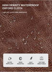 Sac de voyage de haute qualité en cuir PU imperméable pour hommes d'affaires Sac fourre-tout grande capacité Sac de week-end - Product Image 4