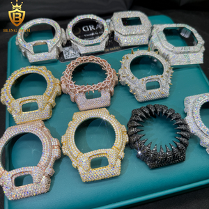 <span class=keywords><strong>Orologio</strong></span> di Lusso HipHop <span class=keywords><strong>DW</strong></span>/GM6900/GA2100 con Lunetta in Argento 925 e Moissanite VVS, Cassa Iced Out per Uomo e <span class=keywords><strong>Donna</strong></span>, Certificato GRA - Product Image 4