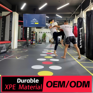 Tapis de combat à fixation magique, épissure sans couture, logo et motif personnalisés, plusieurs épaisseurs et tailles disponibles - Product Image 1