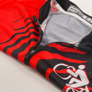 FACTORY DIRECT <b>Cycling</b> Jersey with Full Sublimation Pattern Quick Dry Breathable Fabric Custom Logo for Road MTB Leisure <b>Cycling</b> - Product Image 4